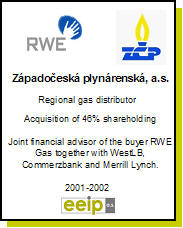 Acquisition of Transgas and 8 gas distribution companies